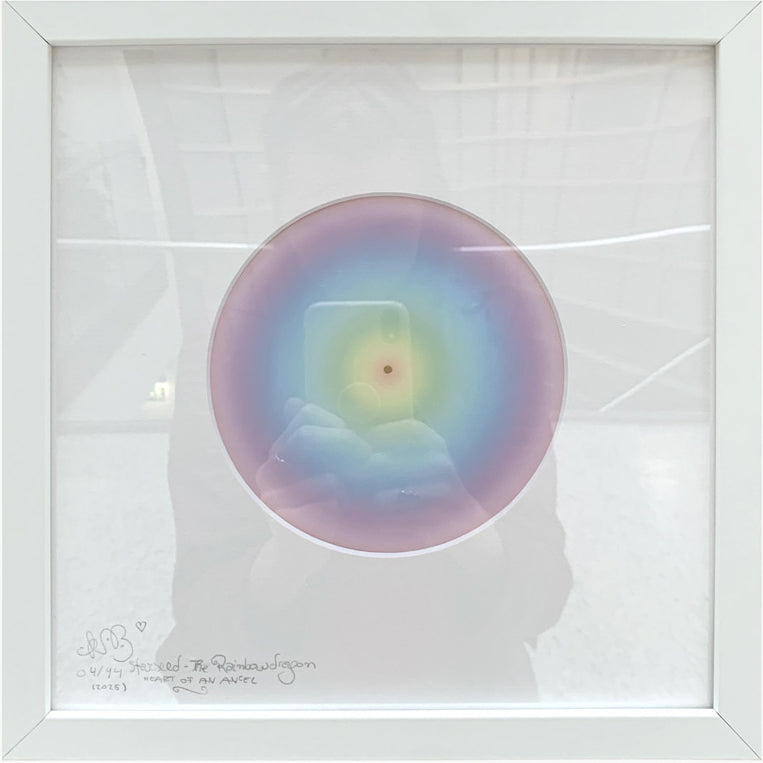 Starseed The Rainbow Dragon | Pigment Print & Aquarelle