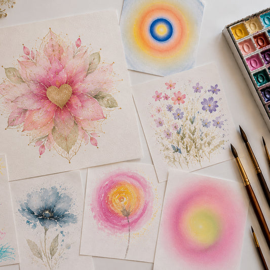 The Flower of the Heart  • La Fleur du Cœur •  Die Blume des Herzens