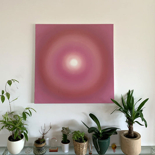 Starseed Bernadette | Oil & Amber on Canvas