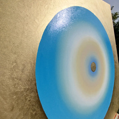 The Gong Of The Sirius | Oil & Amber on Canvas