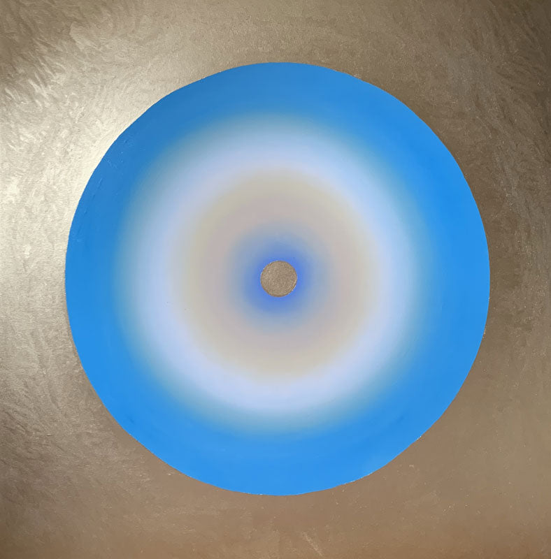 The Gong Of The Sirius | Oil & Amber on Canvas